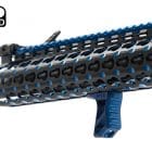 UTG Keymod Ultra Slim Handstop - BLUE-3821
