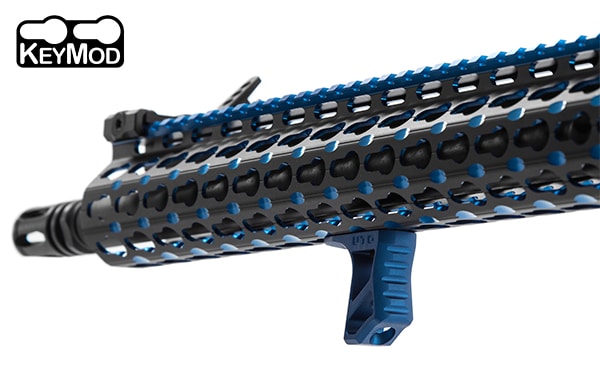 UTG Keymod Ultra Slim Handstop - BLUE-3821