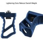 UTG Keymod Ultra Slim Handstop - BLUE-3824