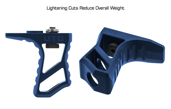 UTG Keymod Ultra Slim Handstop - BLUE-3824