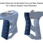 UTG Keymod Ultra Slim Handstop - BLUE-3825