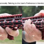 UTG Mlok Ultra Slim Handstop - RED-3839