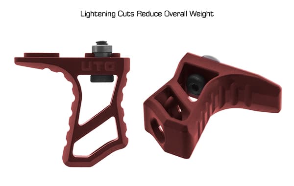UTG Mlok Ultra Slim Handstop - RED-3840