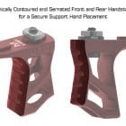 UTG Mlok Ultra Slim Handstop - RED-3841