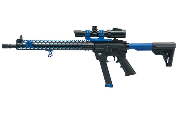 UTG Keymod Angled Index Mount - BLUE-3853