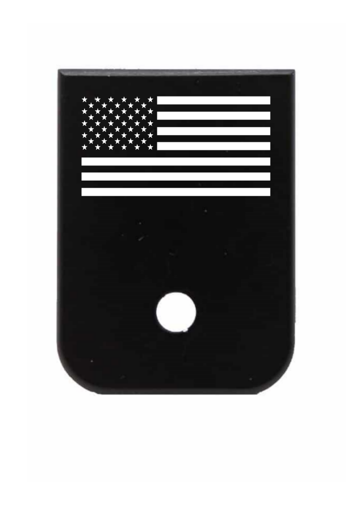 glock magazine plate american flag