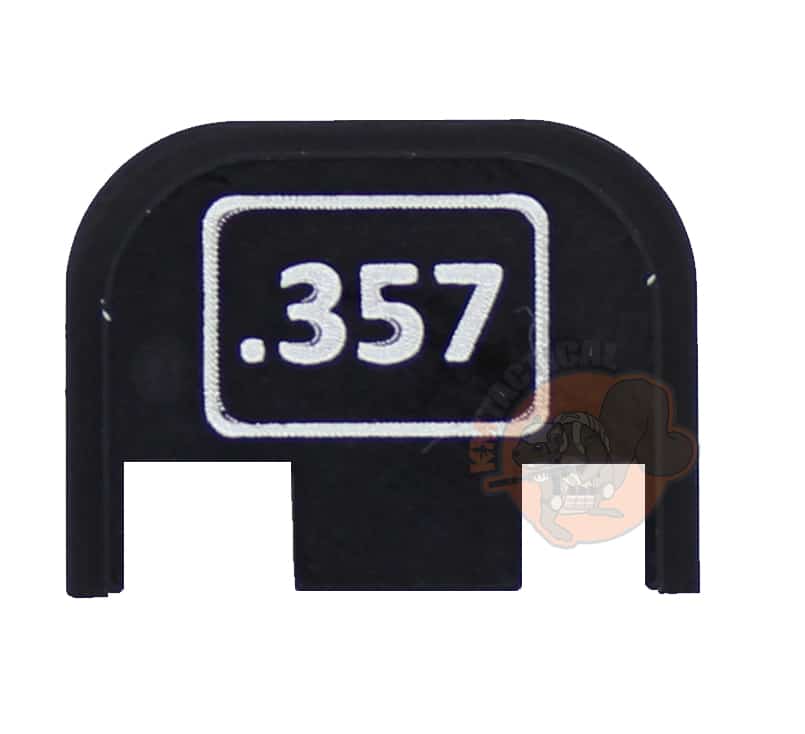 .357 Glock Engraved Back Plate