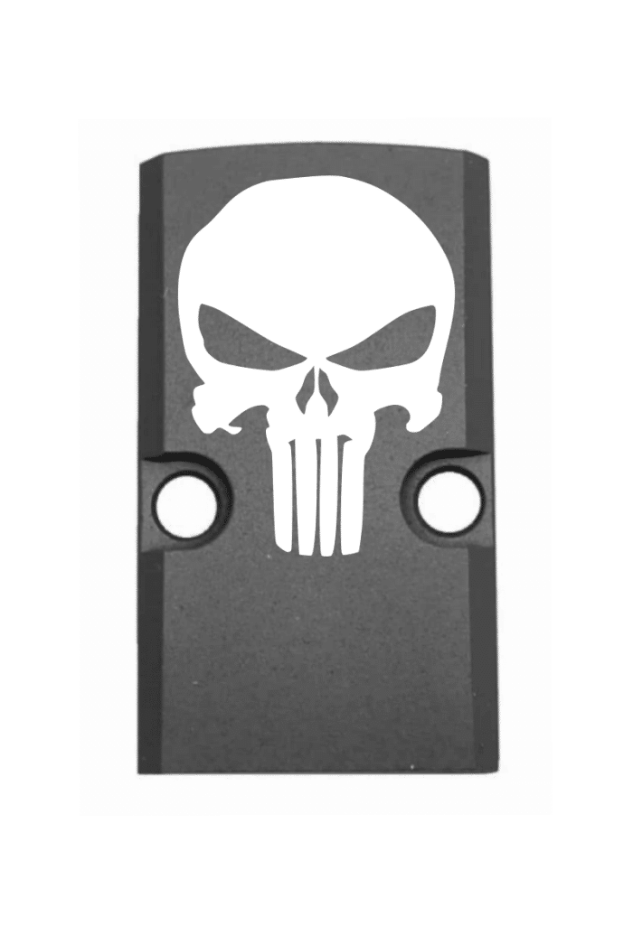 engraved optic plate punisher marvel comics