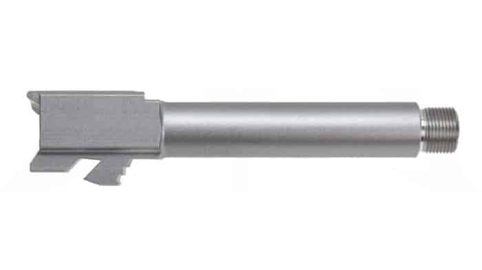 glock 17 barrel - stainless steel, threaded