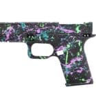 cerakoted splatter glock slide