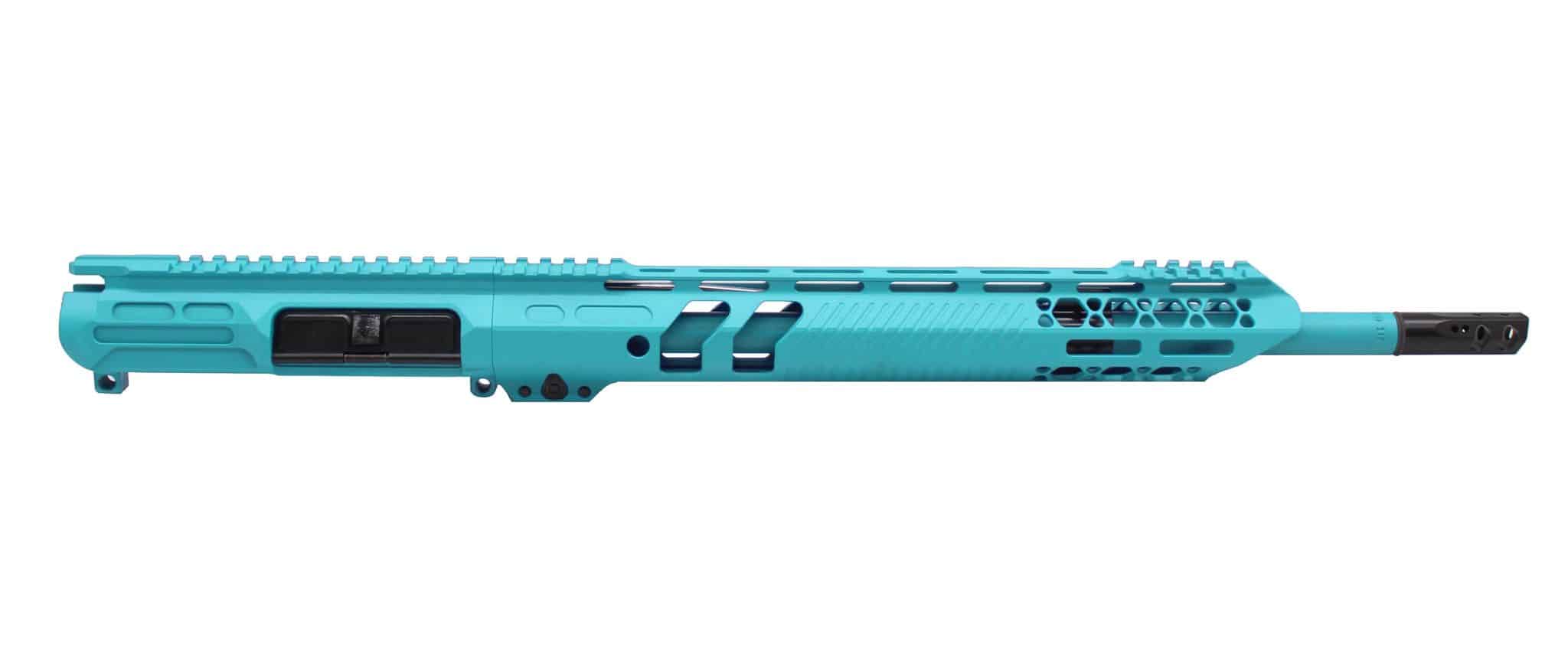 cerakoted 16" km billet upper assembly - aztec teal