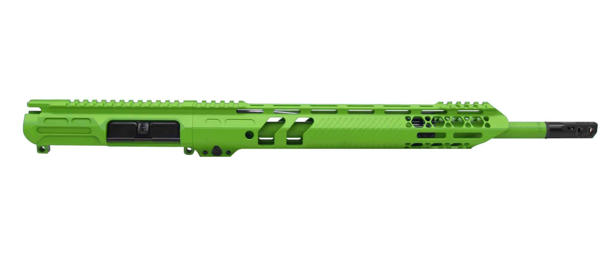 cerakoted 16" km billet upper assembly - zombie green