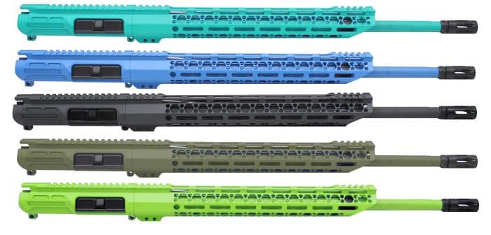 cerakoted 20" km gen 2x billet upper assembly - family photo