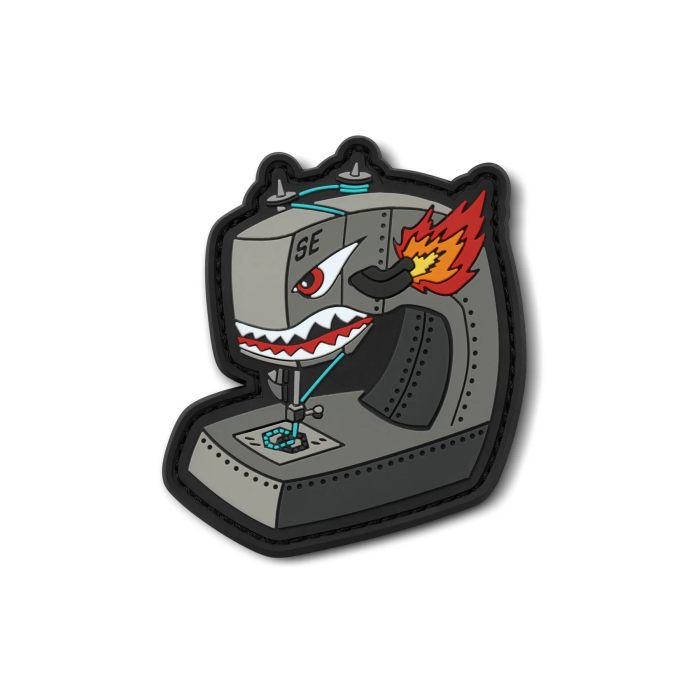 angry snowboarding Savior Equipment Morale Patch