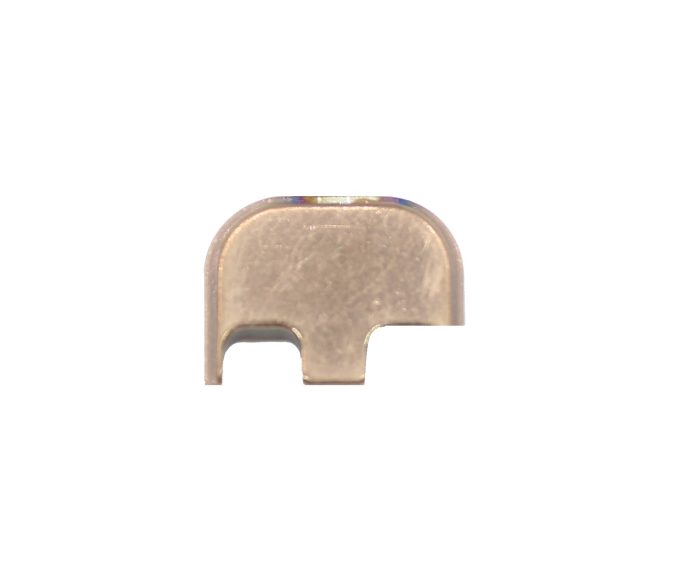 Rose Gold Coated Coated Slide Plate For Glock G43